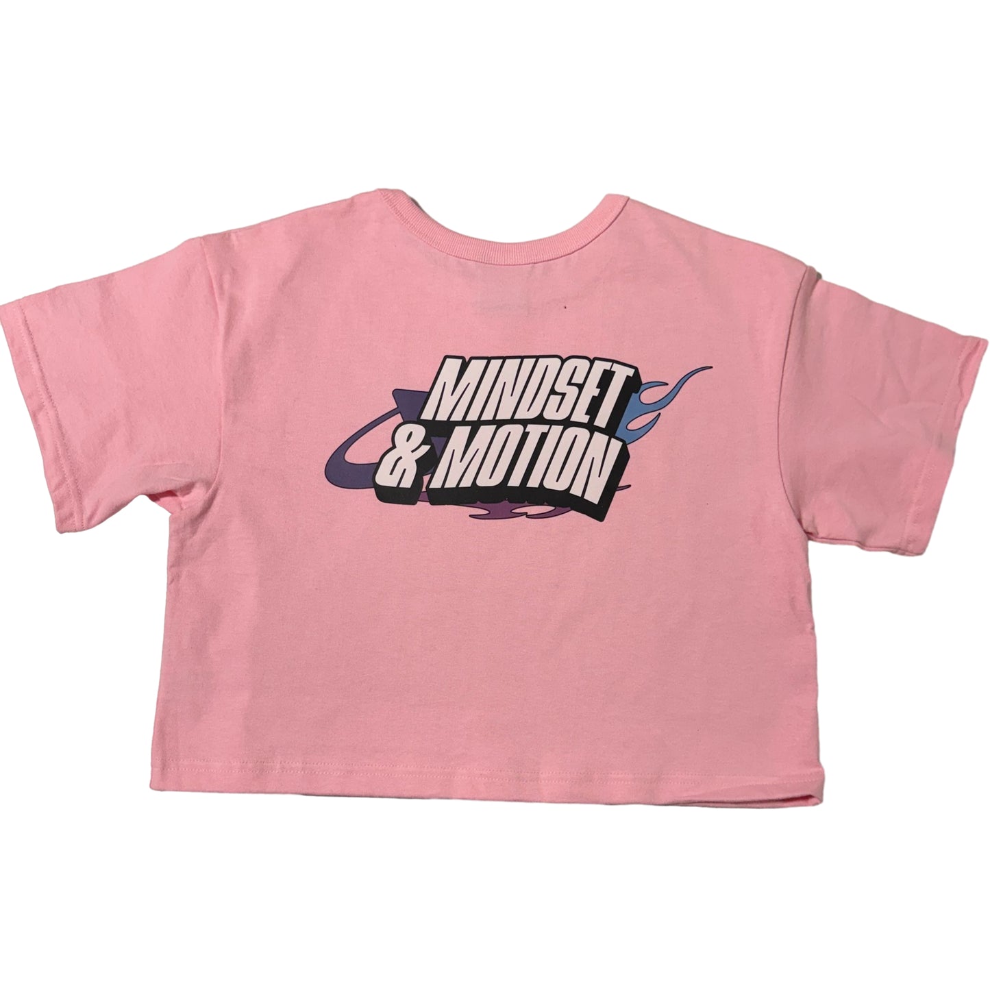 Mindset & Motion Champion Cropped Tee - Candy Pink