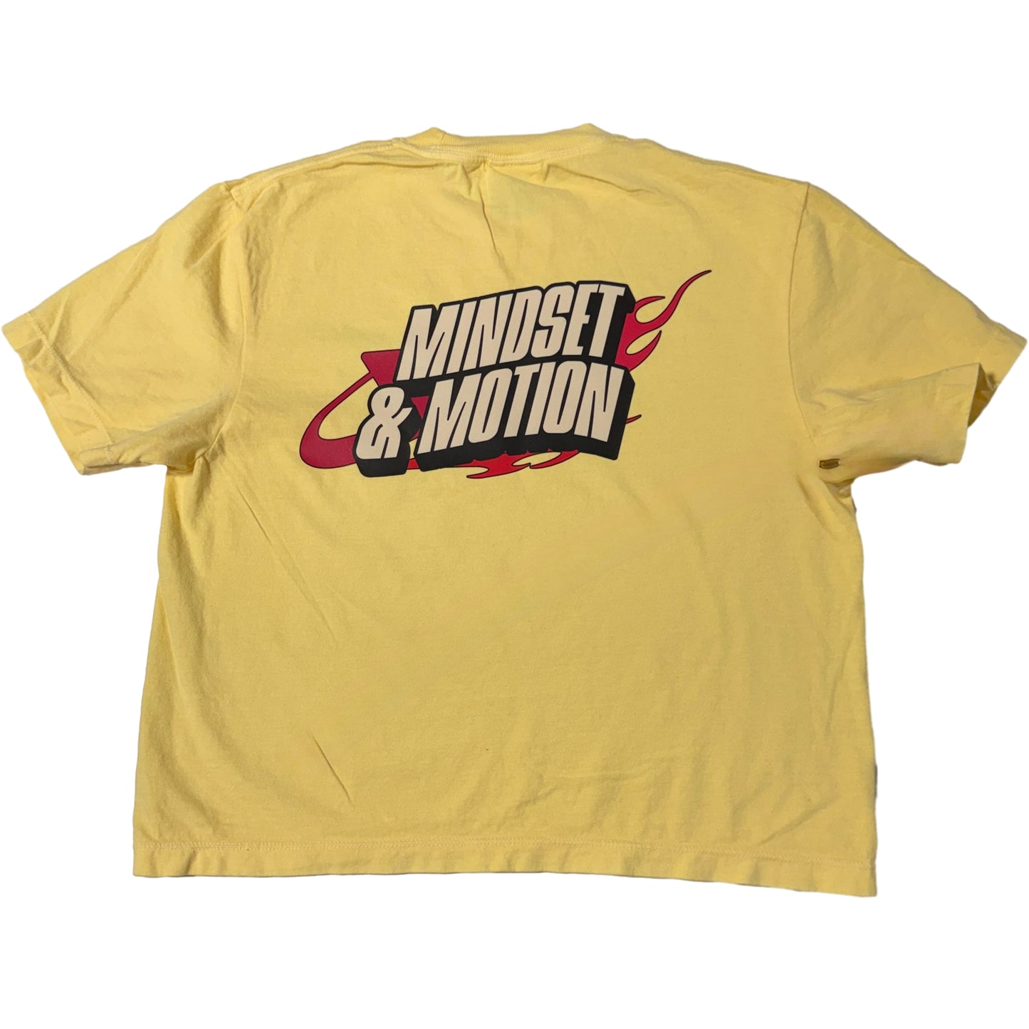 Mindset & Motion Everyday Boxy Tee — Butter Yellow